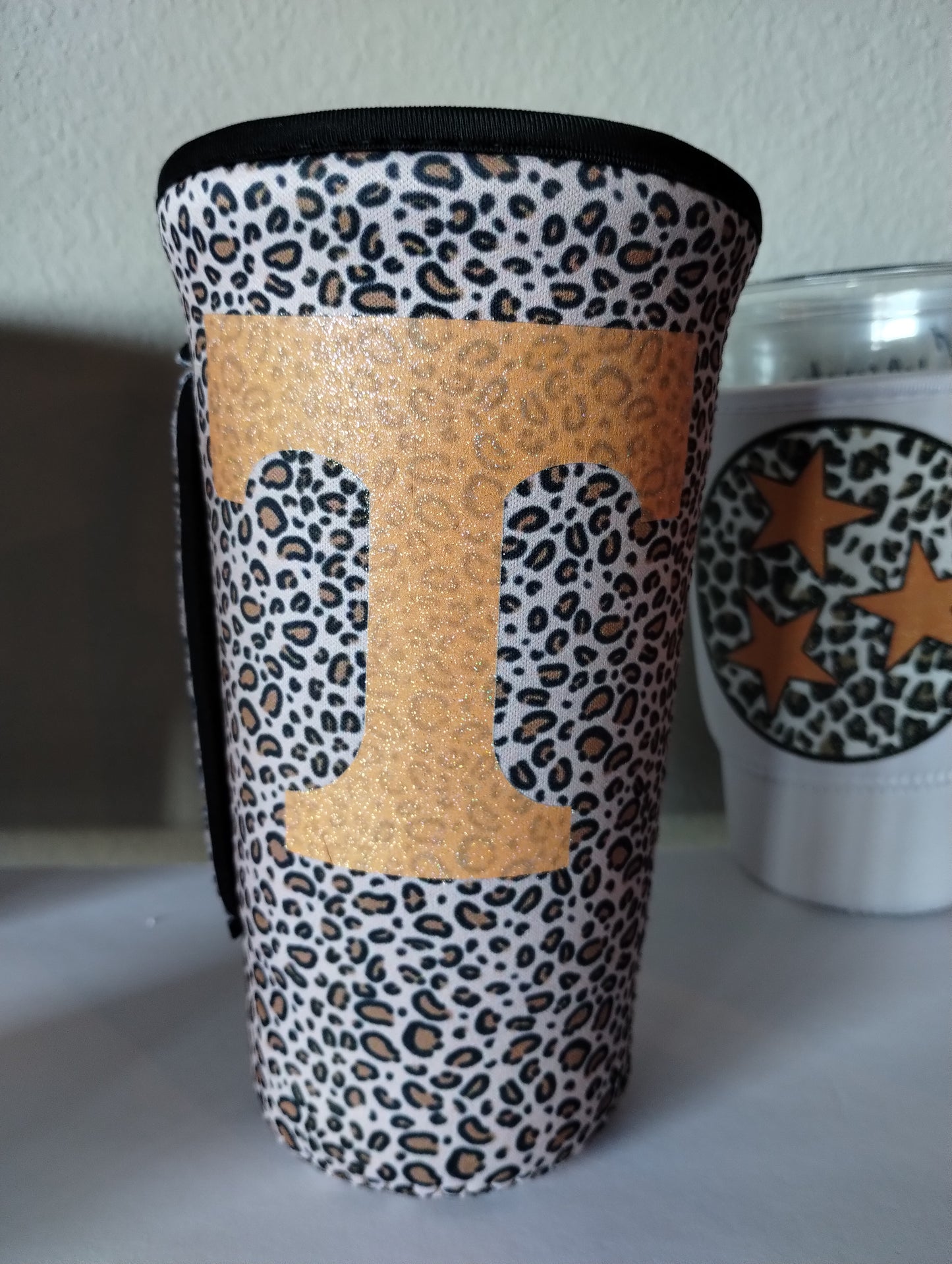 Glitter power T koozie