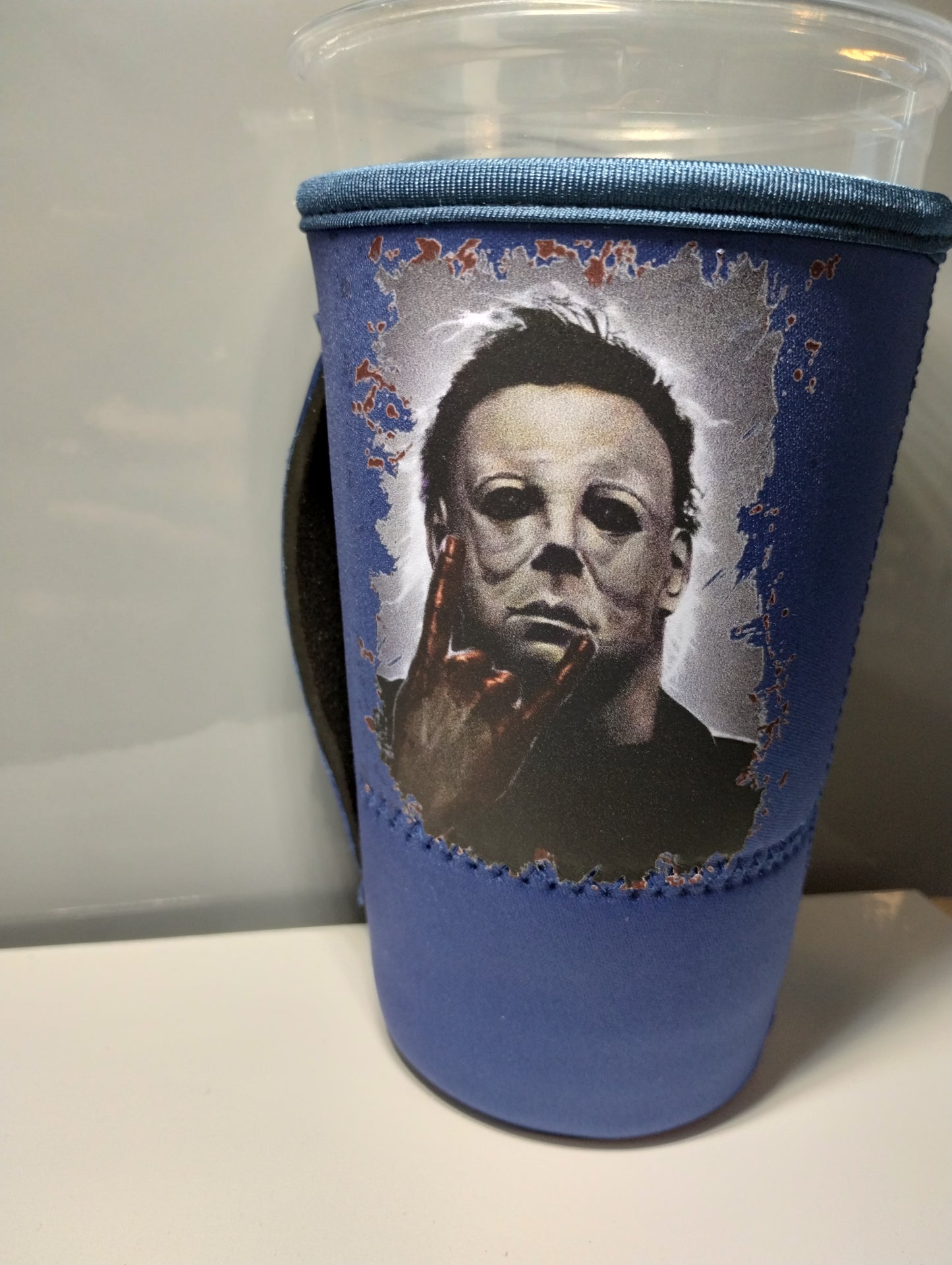 Michael Myers koozie
