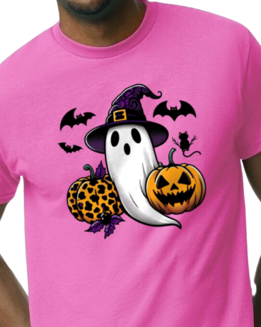 Ghost with pumpkin
