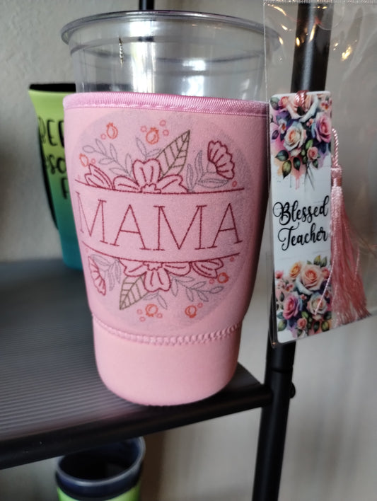Pink Mama koozie