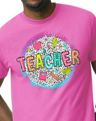 Teacher polka dots