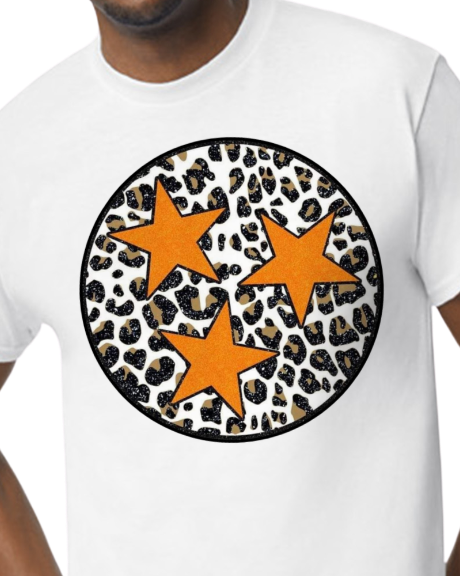 Leopard print tristar