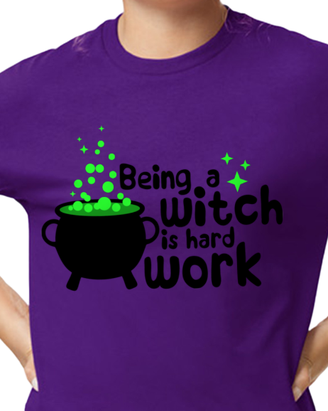 Being a witch is hard work