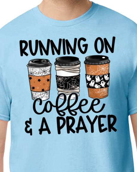Running on coffee and prayer