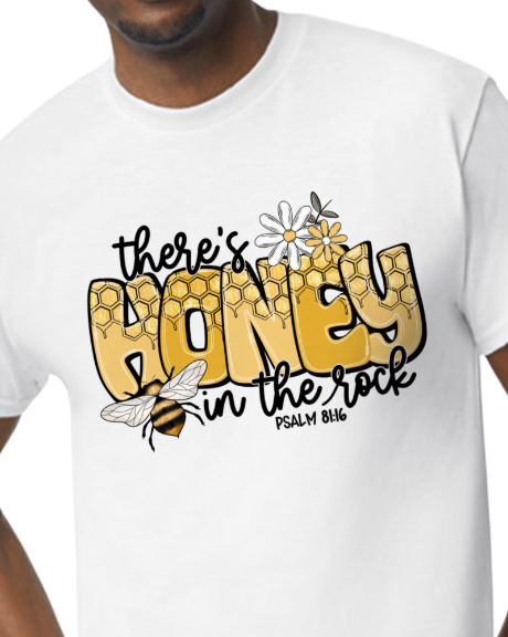 There's honey in the rock